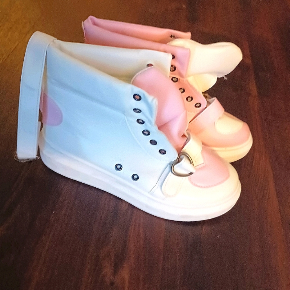 Unknown brand, 5, pink and white